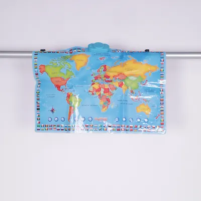Map (Blue, Multicolored)