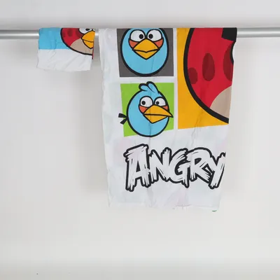 Bäddset (Vit, Flerfärgad) från Angry Birds Bomull