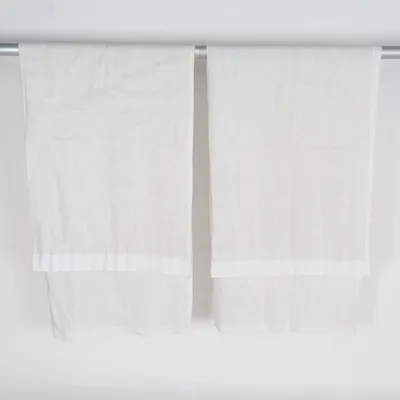Gardinenschal (Weiß) von Hemtex Leinen