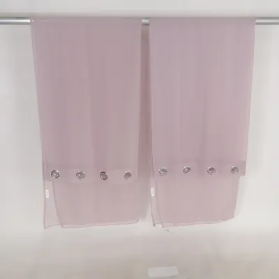 Eyelet curtain (Purple) from Svanefors Polyester