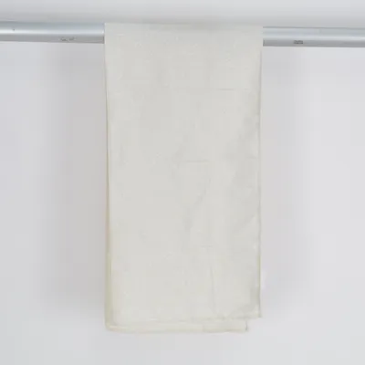 Table runner (Silver) from DEKOR Metallic fiber, Polyester