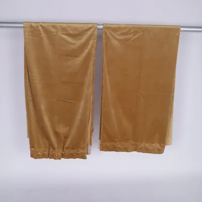 Mörkläggningsgardin (Gul) från Ellos Polyester