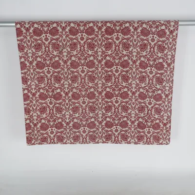 Underlakan (Röd, Beige) från Kid / Hemtex Bomull