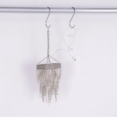 Lamp shade (Silver, Beige, Transparent)