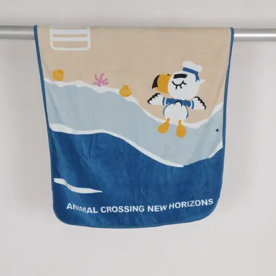 Bath towel (Blue, Multicolored) from Uniqlo