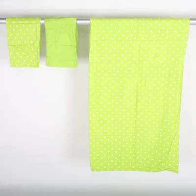 Dekbedset (Groen, Wit) van Cilek Katoen