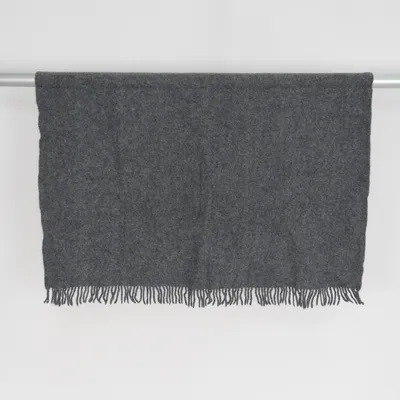 Pläd (Grå) från Klippan Ull