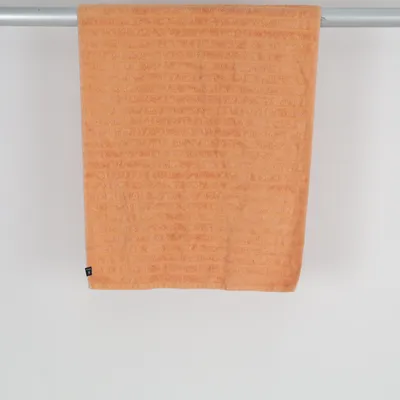 Serviette (Orange) de Himla Bambou, Coton