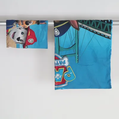 Parure de lit (Paw patrol ) de Nickelodeon Coton