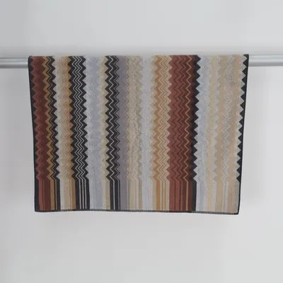 Bath towel (Brown, Beige, Multicolored) from Missoni
