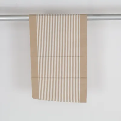 Löpare (Beige, Vit) från Recycled by Wille Återvunnen bomull, Återvunnen polyester