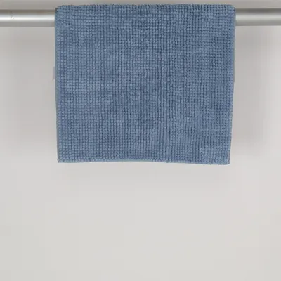 Bathroom mat (Blue) from Oeko Tex Polyester