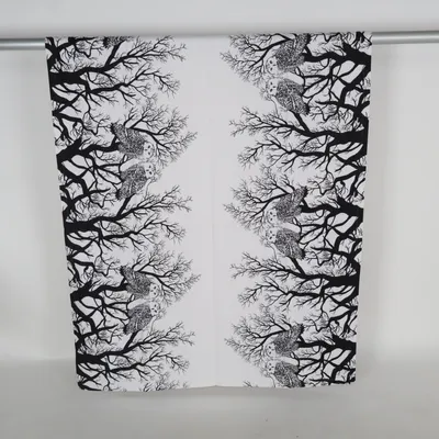 Tablecloth (Black, White) from Södahl Cotton