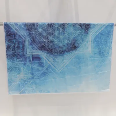 Tapisserie (Bleu, Blanc) Polyester