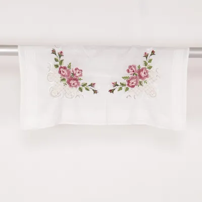 Nappe de table (Blanc, Multicolore) Polyester