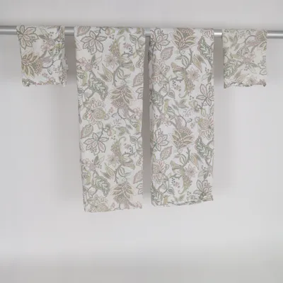 Bed set (White, Multicolored)