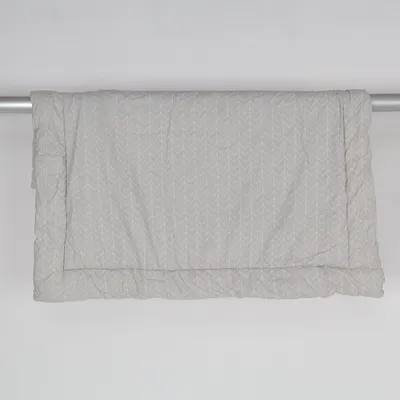 Baby blanket (Gray, White) from Alice & Fox Cotton, Polyester