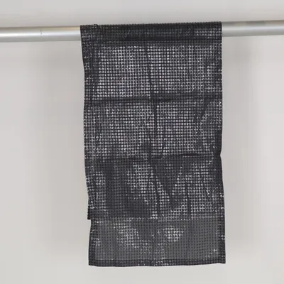 Table runner (Black, Silver) from APELT Polyester