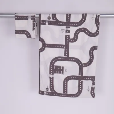 Dekbedset (Wit, Grijs) van H&M Home Polyester