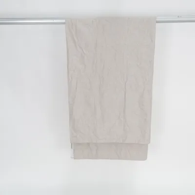 Gordijn aan roede (Beige) van Rusta Home Polyester