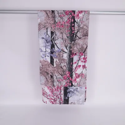 Pleat curtain (White, Multicolored) from Vallila Cotton, Polyester