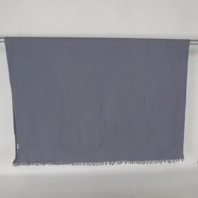 Filt (Grå, Blå) från AB Småland Ekologisk bomull