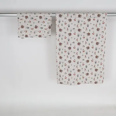 Bäddset (Beige, Brun, Grön) från Elsaform Bomull