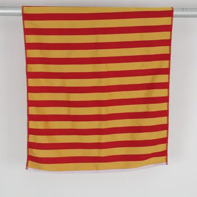 Handdoek (Rood, Geel, Wit) van DM-Drogerie Markt Katoen, Polyester