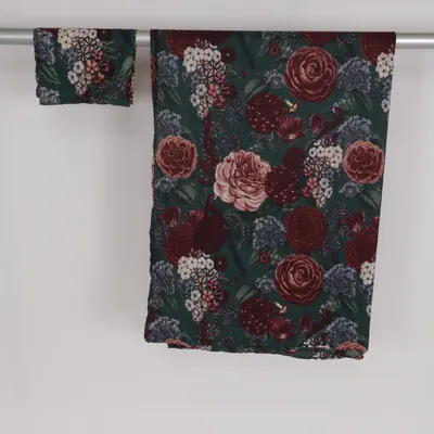 Bäddset (Grön, Flerfärgad) från Rusta Home Polyester