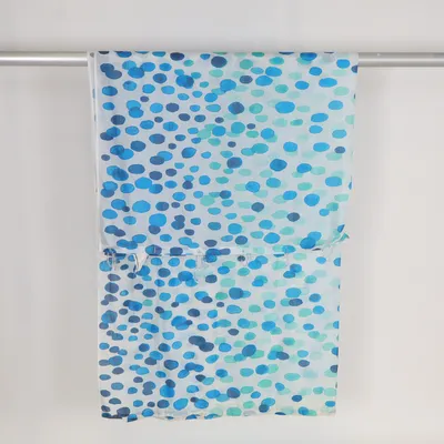 Badeforhæng (Hvid, Blå, Grøn) fra IKEA Polyester