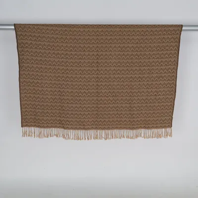 Tæpppe (Brun, Beige) Alpacauld