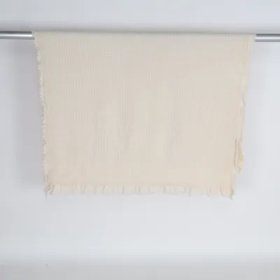 Blanket (White) from Søstrene Grene Cotton
