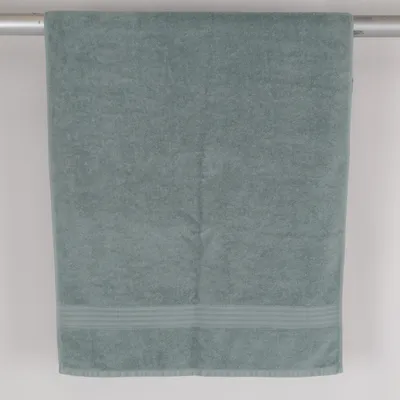 Bath towel (Green) from Living Cotton