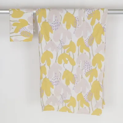 Housse de couette (Jaune, Blanc, Violet)