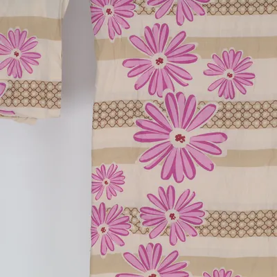 Bed set (Pink, Beige) from NKD Cotton, Polyester