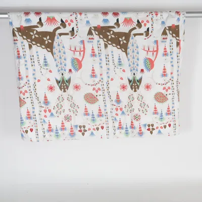 Duvet cover (White, Multicolored) from Iittala Cotton