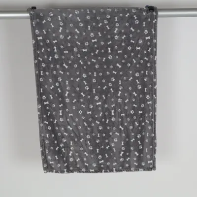 Babyfilt (Grå, Vit) från Beasty Polyester
