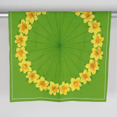 Tablecloth (Green, Yellow)