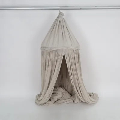 Lit canopée (Modell större) Lin, Chanvre
