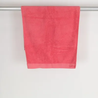 Bath towel (Red) from Living by Hemtex Cotton