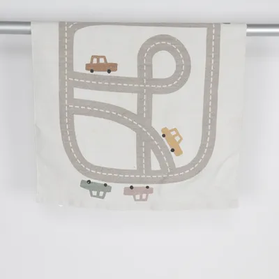 Kludetæppe (Hvid, Flerfarvet) fra H&M Home Bomuld