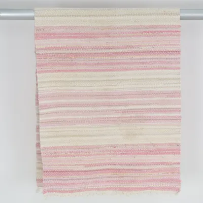Rag rug (Pink, White)