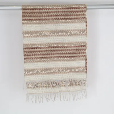 Rag rug (Beige, Brown)