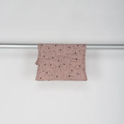 Baby blanket (Pink, Black) from Done by Deer Cotton