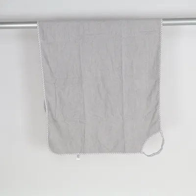 Bath towel (Gray) from Wäschepur Cotton