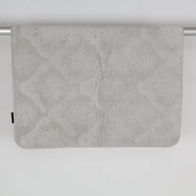 Bathroom mat (Gray) from Madame Coco Polyester