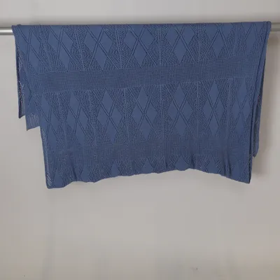Couverture (Bleu) de Ellos Home Coton