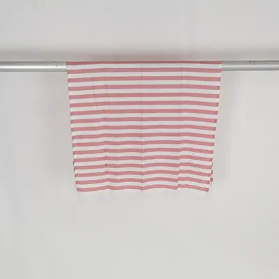 Beach towel (Red, White) from Nivea Cotton