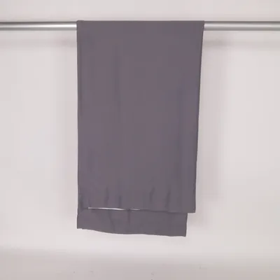 Rideau plissé (Gris, Blanc) de Hasta Polyester