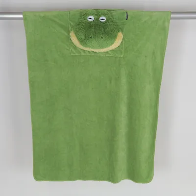Badponcho (Groen) van Dormeo